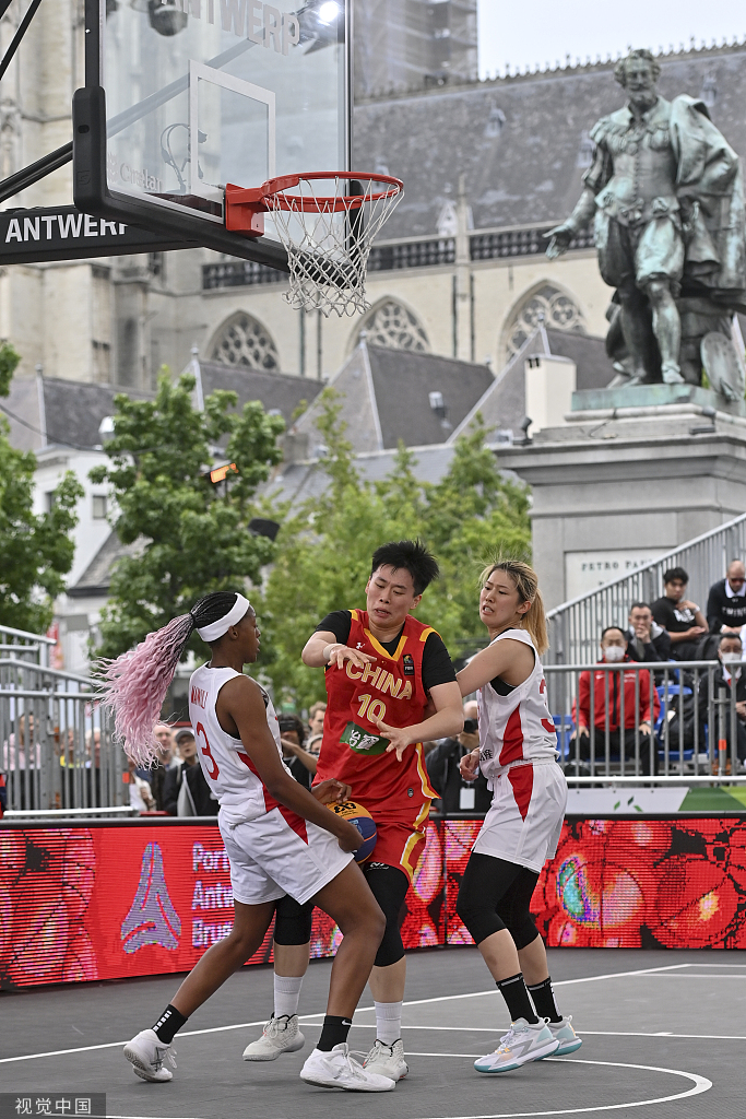 罗马尼亚击败希腊夺得女子三人篮球金牌