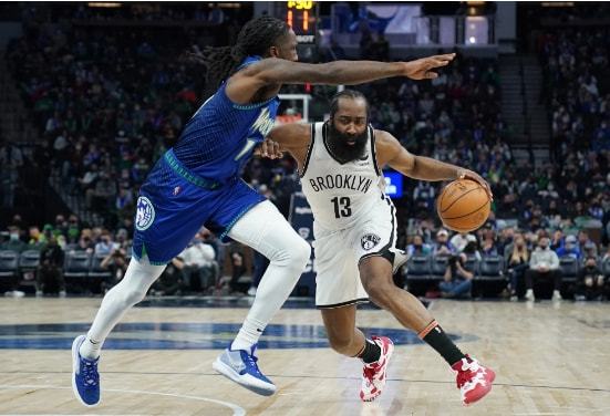 篮网逆转森林狼，哈登砍下高分